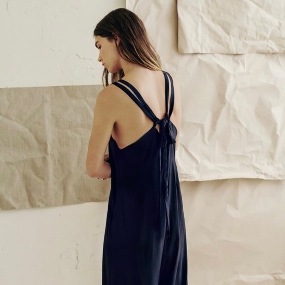The Great Eros® Silk Ereni Tie-Back Jumpsuit - Picture 6 of 8